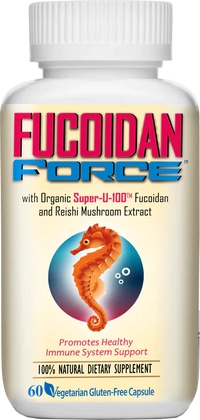 Bottle of fucoidan force
